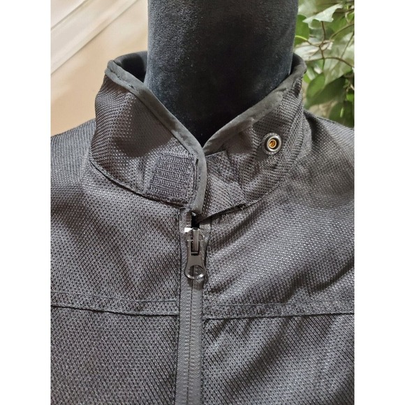 Bilt Men Black Long Sleeve Full Zipper Pockets Logo Motorcycle Jacket Size Small - Picture 3 of 15